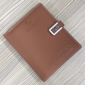 car document holder brown