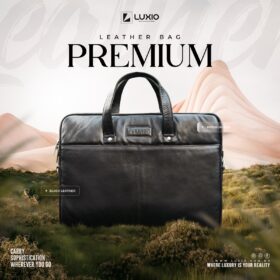 luxio leather bag