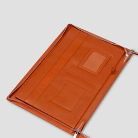 Luxio Leather Documenrts Organizer Close