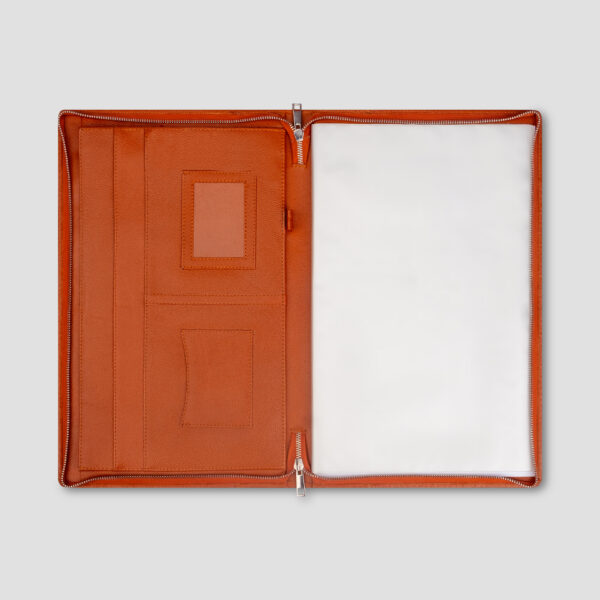 Luxio Leather Documenrts Organizer Inside