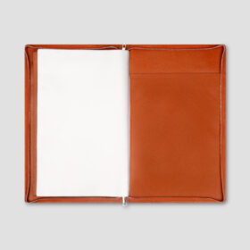 Luxio Leather Documenrts Organizer inside back