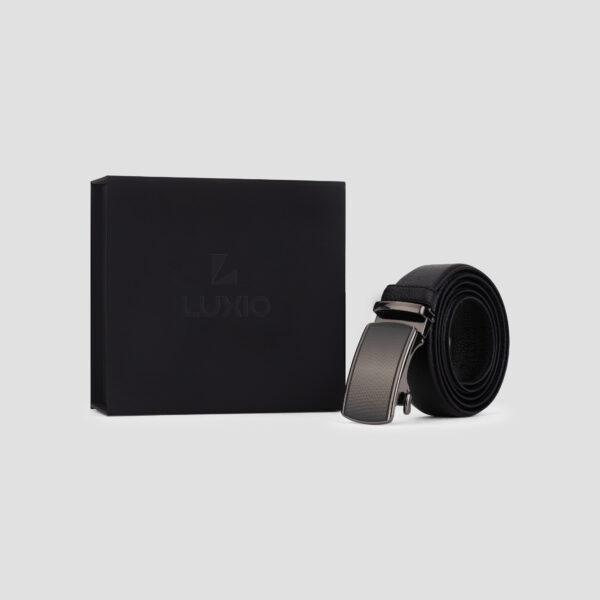 luxio leather belt with box