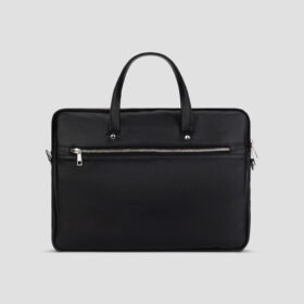 LUXIO Premium Textured Genuine Leather Executive Bag