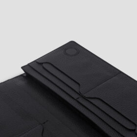 Luxio Elite Leather Long Wallet close