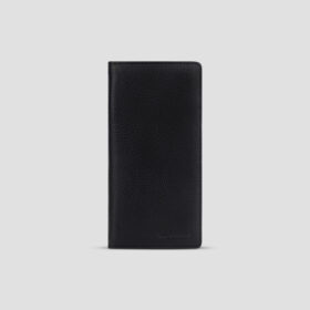 Luxio Elite Leather Long Wallet front