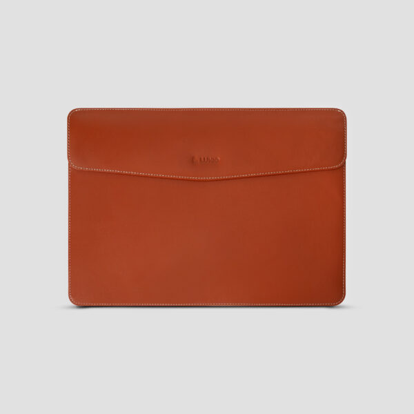 Luxio Essential Leather Laptop Sleeve