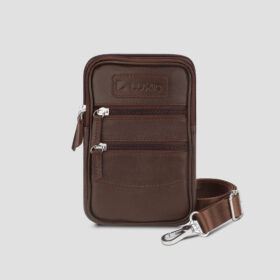 Luxio Essentials Leather Waist & Crossbody Bag