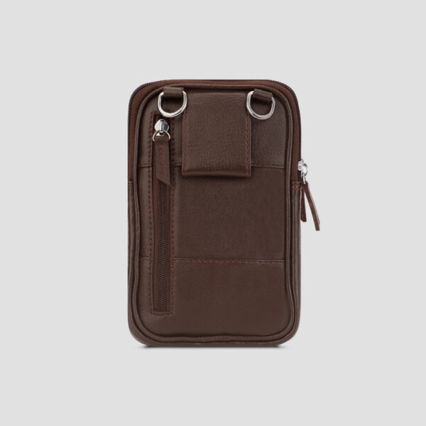 Luxio Essentials Leather Waist & Crossbody Bag back