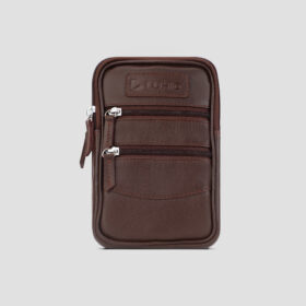 Luxio Essentials Leather Waist & Crossbody Bag front