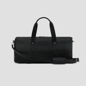 Luxio GymMaster Leather Duffle Bag