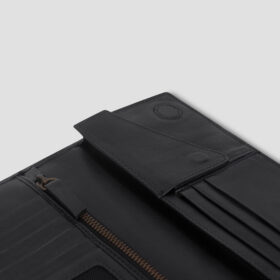 Luxio Heritage Leather Wallet close