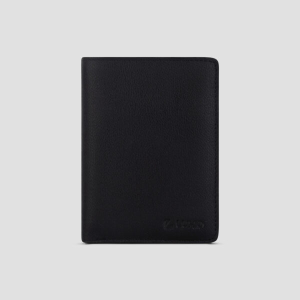 Luxio Leather Bifold Wallet with Card Holder black