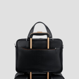 Luxio Legacy Leather Business Briefcase in toly