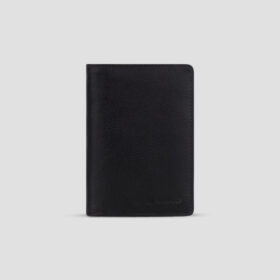 Luxio Minimalist Leather Passport Holder front
