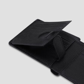 Luxio Premium Leather Bifold Wallet Close