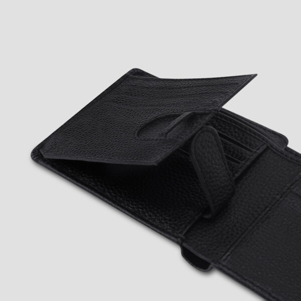 Luxio Premium Leather Bifold Wallet Close
