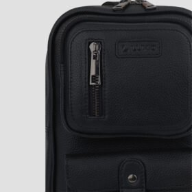 Luxio Premium Leather Crossbody Bag close