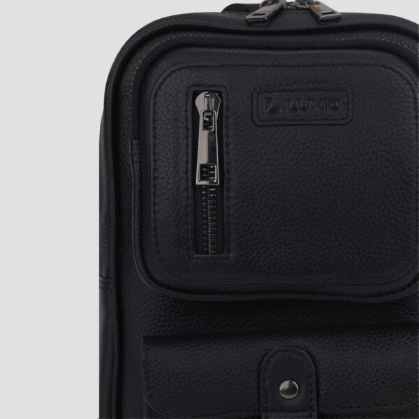 Luxio Premium Leather Crossbody Bag close