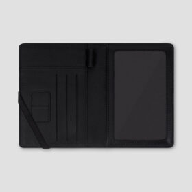 Luxio Premium Leather Passport Holder close