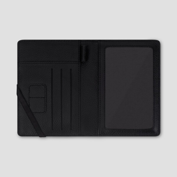 Luxio Premium Leather Passport Holder close
