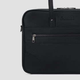Luxio Timeless Leather Executive Bag close